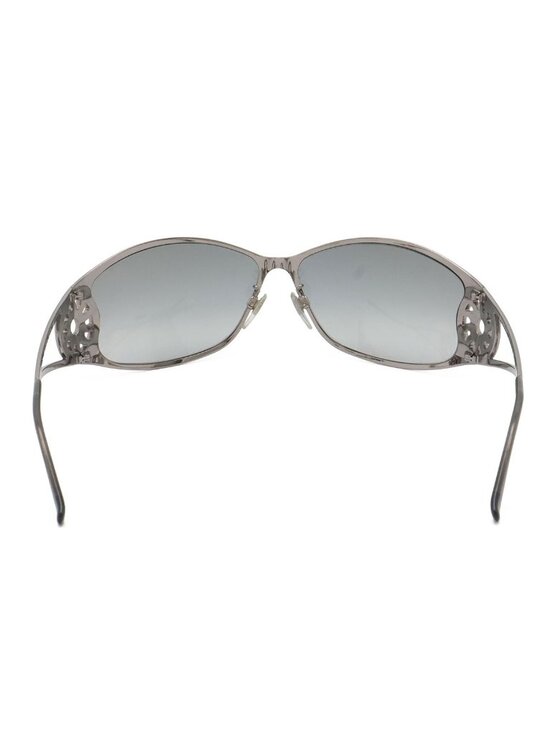 Bvlgari Tondo Sun Sunglasses Eyewear Smoke Gradient Metal Frame Silver 657 220 main image 6